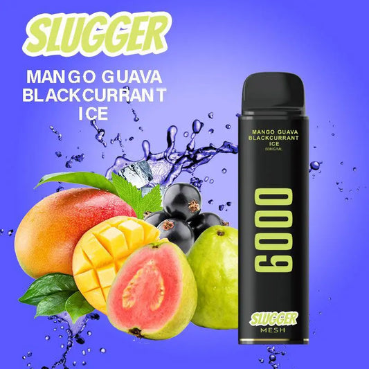 MANGO GUAVA BLACKCURRANT ICE SLUGGER DISPOSABLE 6000 PUFFS