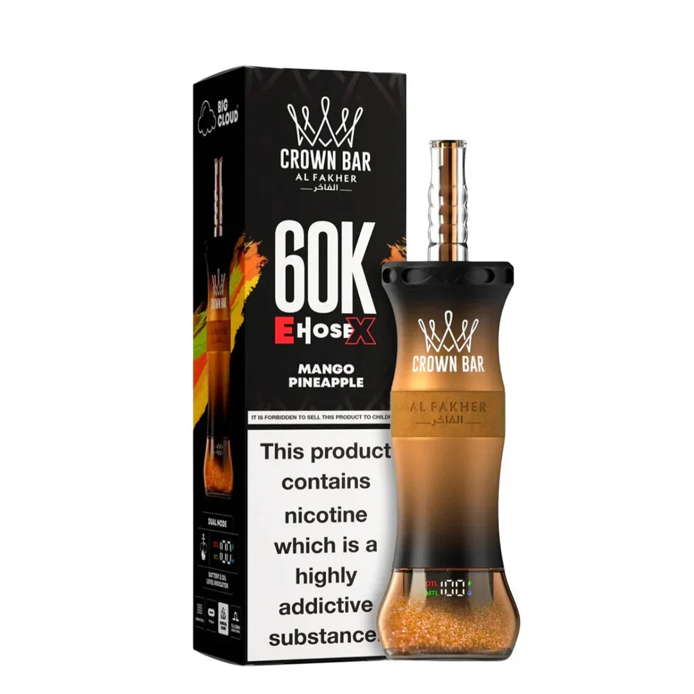 AL FAKHER CROWN BAR EHOSE X DISPOSABLE 60000 PUFFS