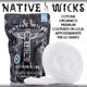 Native Wicks Cotton