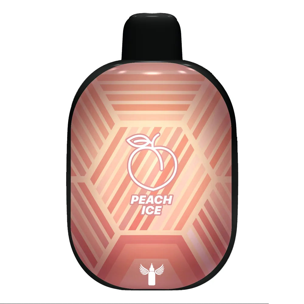 PEACH ICE DR VAPES PANTHER BAR DISPOSABLES 5500 PUFFS