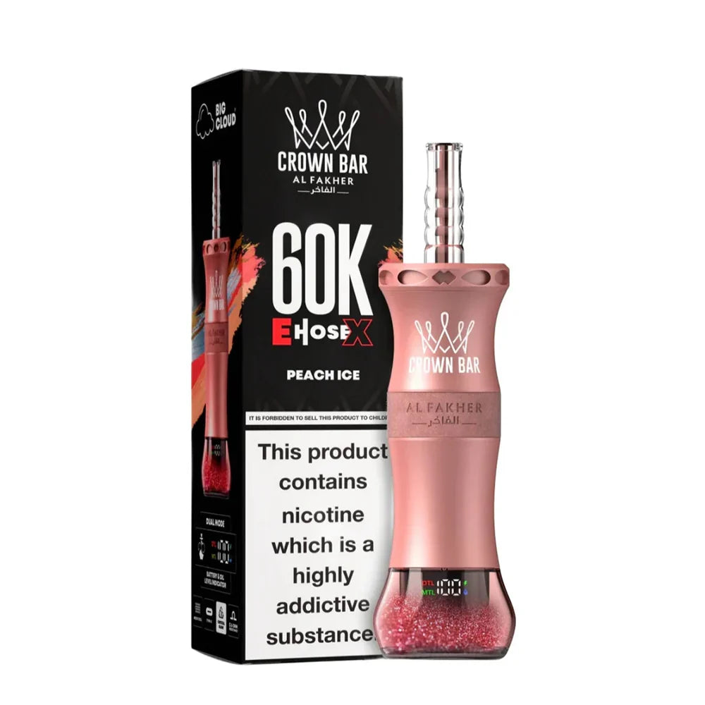AL FAKHER CROWN BAR EHOSE X DISPOSABLE 60000 PUFFS