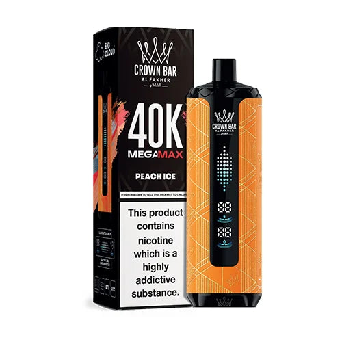 PEACH ICE AL FAKHER MEGA MAX DISPOSABLE 40000 PUFFS