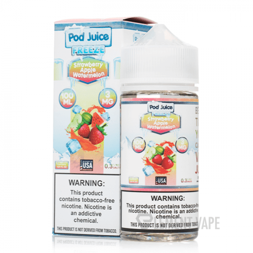 STRAWBERRRY APPLE WATERMELON FREEZE | Pod juice 100ml