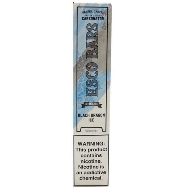 BLACK DRAGON ICE ESCOBAR LIMITED EDITION CARSONATOR SERIES | 2500 PUFFS