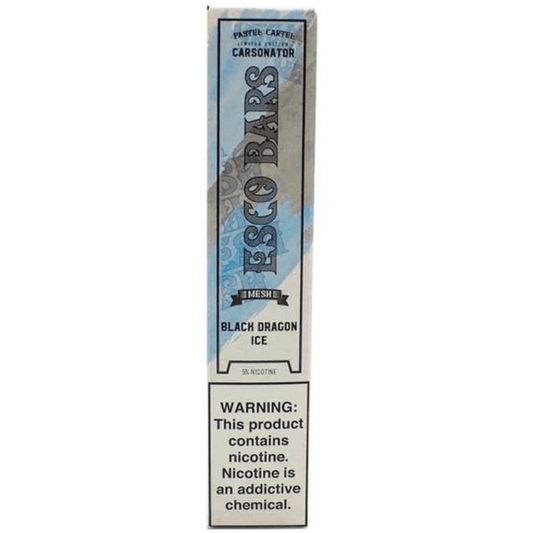 BLACK DRAGON ICE ESCOBAR LIMITED EDITION CARSONATOR SERIES | 2500 PUFFS