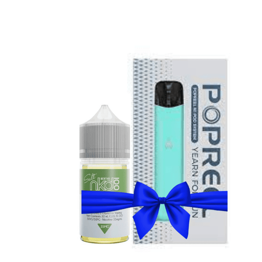 Uwell Popreel N1 Pod System + Any Naked saltnic 30ml