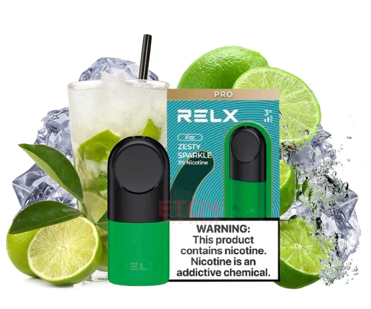 ZESTY SPARKLE LEMON LIME RELX POD
