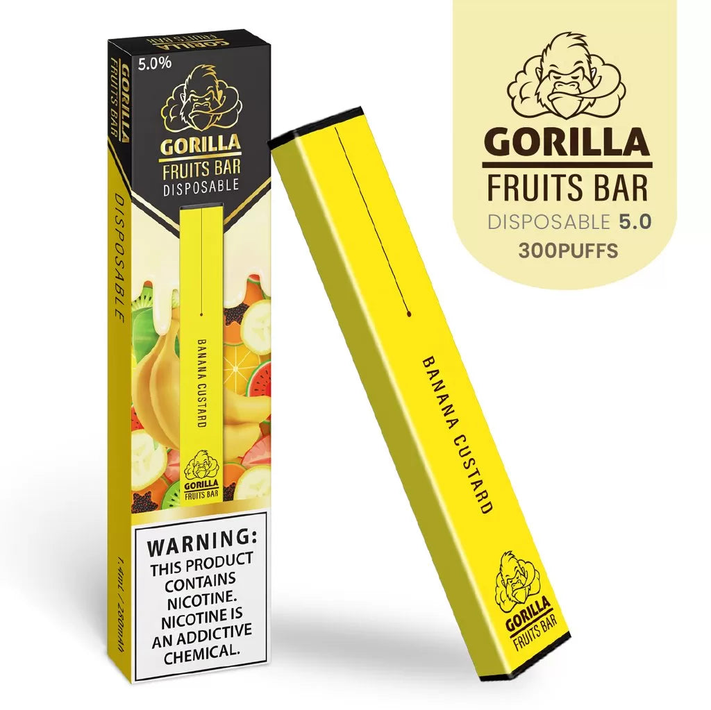 BANANA CUSTARD - GORILLA FRUITS BAR | DISPOSABLE