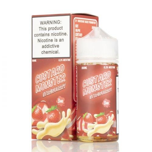 STRAWBERRY - CUSTARD MONSTER - |100ML