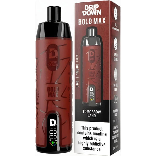 TOMORROW LAND DRIP DOWN BOLD MAX DISPOSABLE 15000 PUFFS