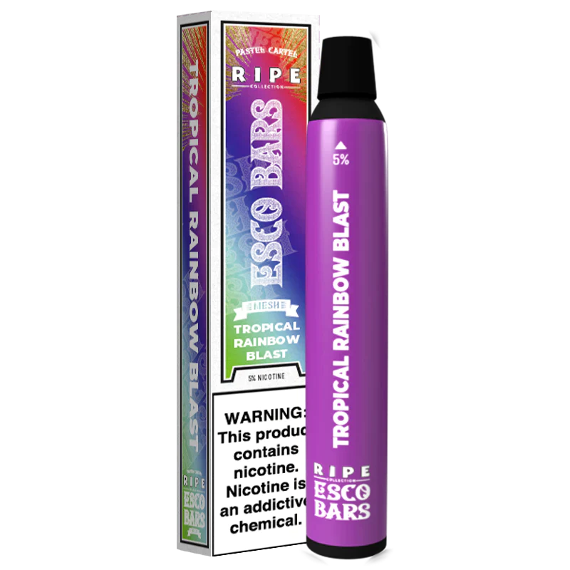 TROPICAL RAINBOW BLAST â€“ ESCOBAR RIPE SERIES DISPOSABLE VAPE | 2500 PUFFS