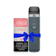 VooPoo Vinci Q Pod Kit 15w + Any Naked saltnic 30ml