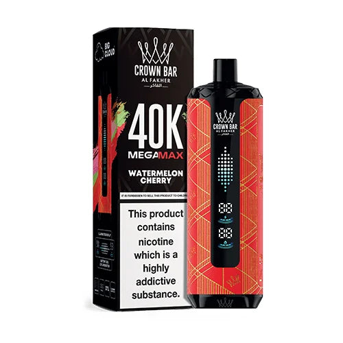 WATERMELON CHERRY AL FAKHER MEGA MAX DISPOSABLE 40000 PUFFS