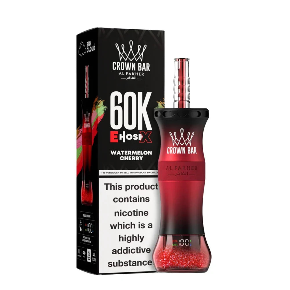 AL FAKHER CROWN BAR EHOSE X DISPOSABLE 60000 PUFFS