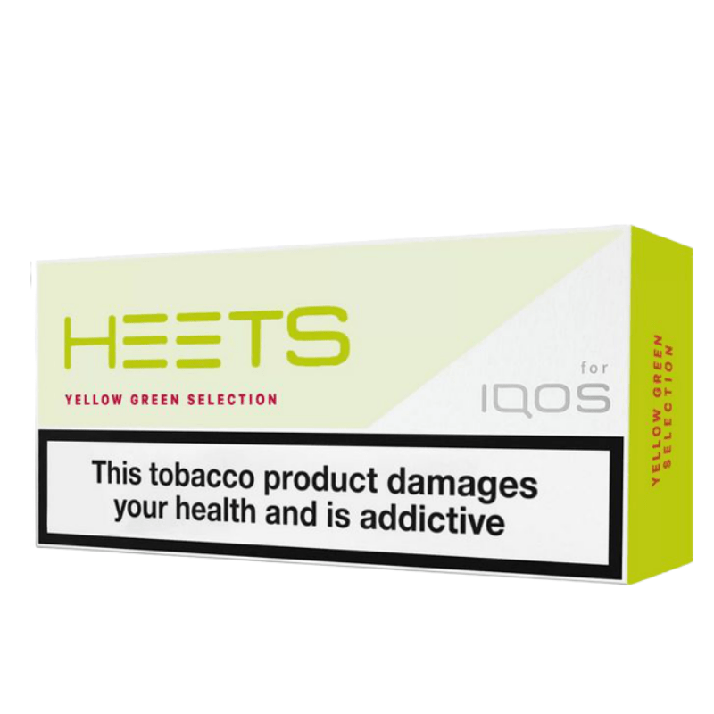 YELLOW GREEN SELECTION IQOS HEETS