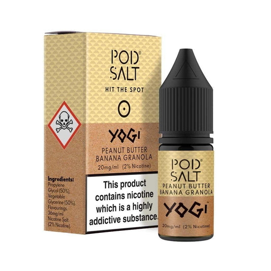 YOGI PEANUT BUTTER GRANOLA - POD SALT | 10ML
