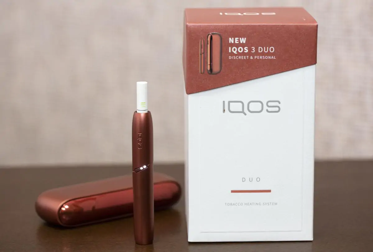 <section id="meet-iqos-3" class="creative-block meet-iqos-3-duo" data-breadcrumb="MEET IQOS 3.0" data-journeypage="iqos-3" data-journeysection="meet-iqos-3" data-journeynavsupport="Scroll" data-event="sectionView"> <div class="content-wrapper"> <div class="top-row"> <h1 class="text-wrapper">IQOS 3 DUO STARTER KIT Pakistan</h1> <p class="text-wrapper">Inspired by your feedback, designed around your needs, our latest model provides you with two consecutive uses without the need to recharge between HEETS. The new IQOS 3 DUO is our fastest charging holder to date making sure it syncs with your rhythm.</p> <div class="image-wrapper">Compact and designed to fit perfectly in your hands, IQOS 3 DUO gives you hundreds of customization options to make it yours. Being the most preferred heat-not-burn brand around the world.<small></small></div> </div> <div class="bottom-row"> <div class="image-wrapper"></div> </div> </div> </section>