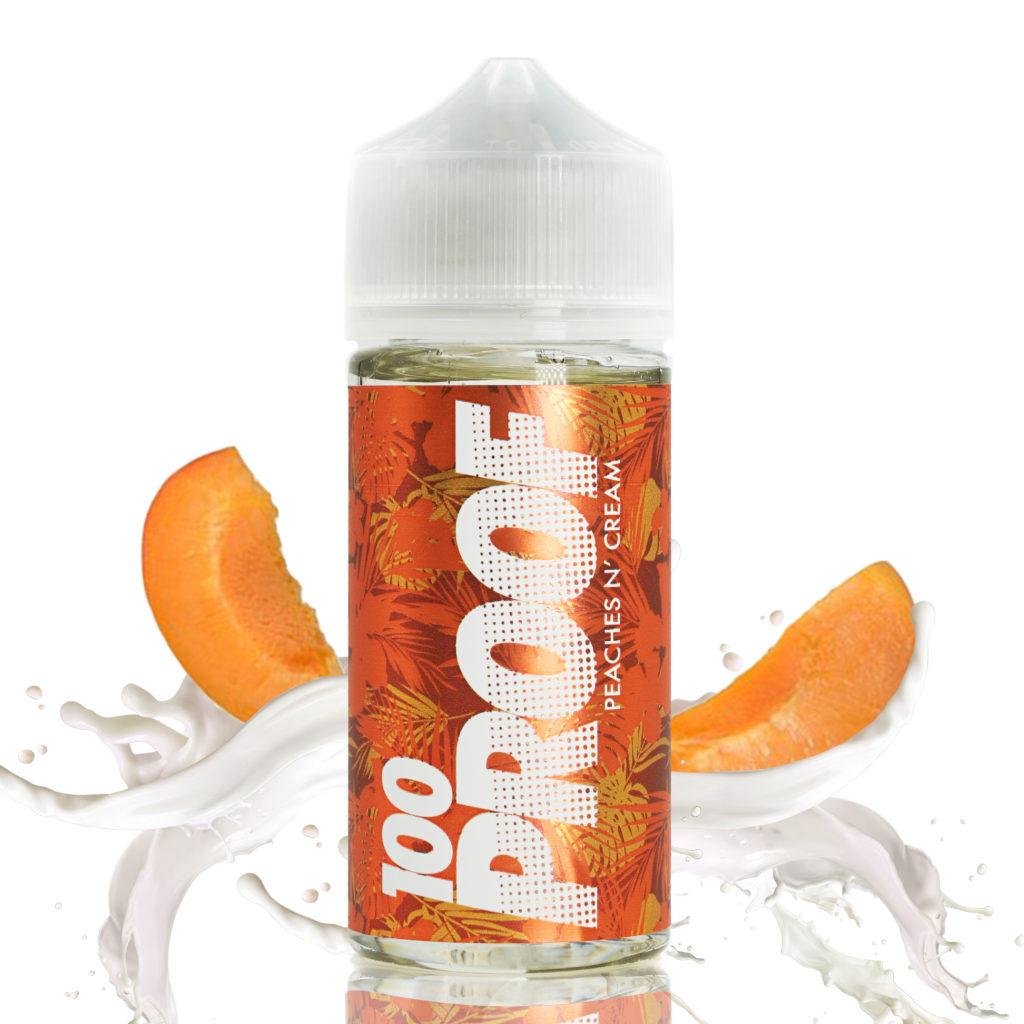 C6E37463-1236-4643-A847-466F8CA7B323-1024x1024-1.jpeg PEACHES N' CREAM - 100 PROOF | 100ml - Image 1
