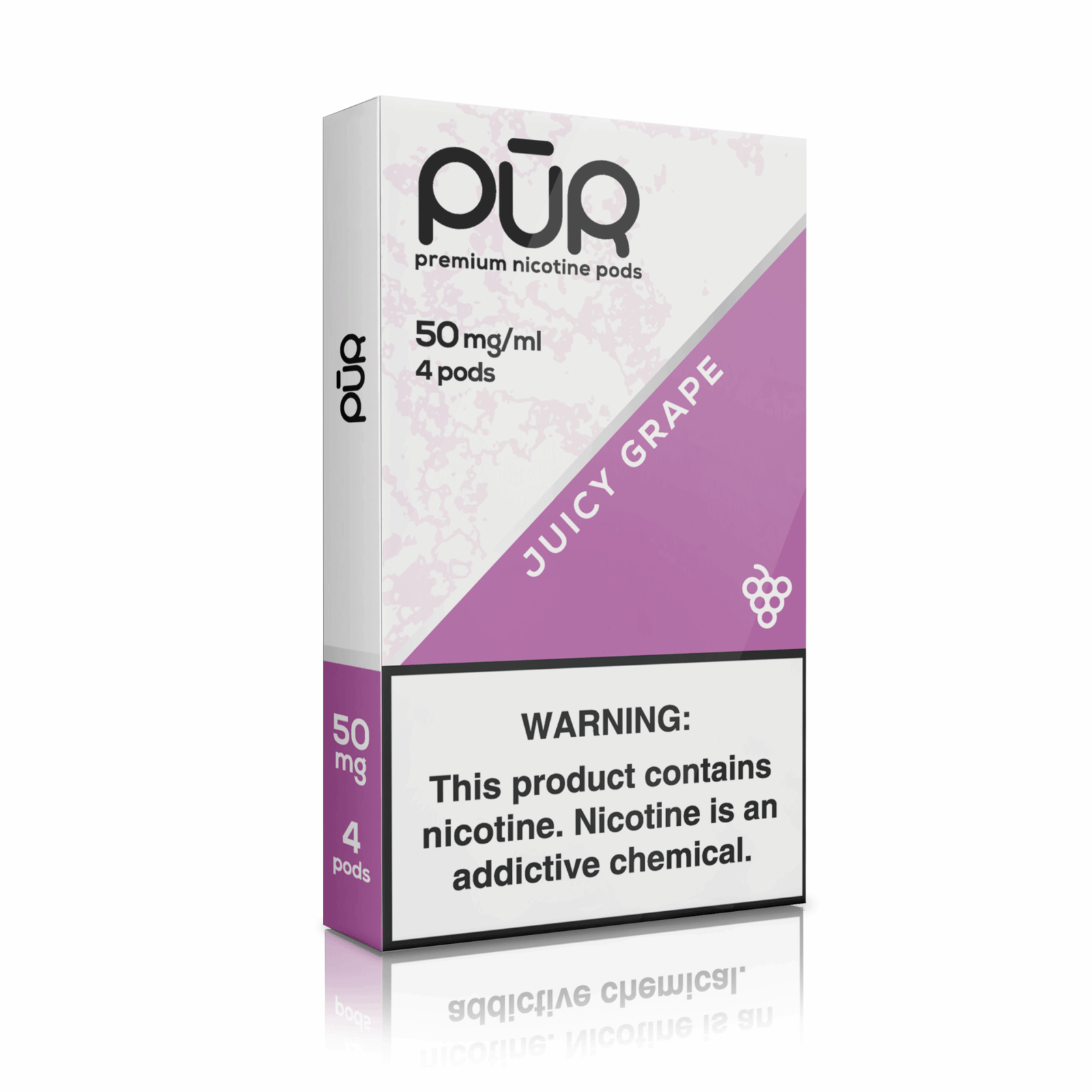 JG.png JUICY GRAPE - JUUL PODs by PUR - Image 1
