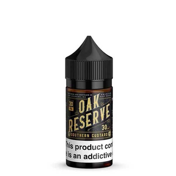 Oak-Reserve-Southern-Custard-Salt-Nic-Ejuice-Online-in-Pakistan.jpg Southern Custard - OAK Reserve | 30ml - Image 1