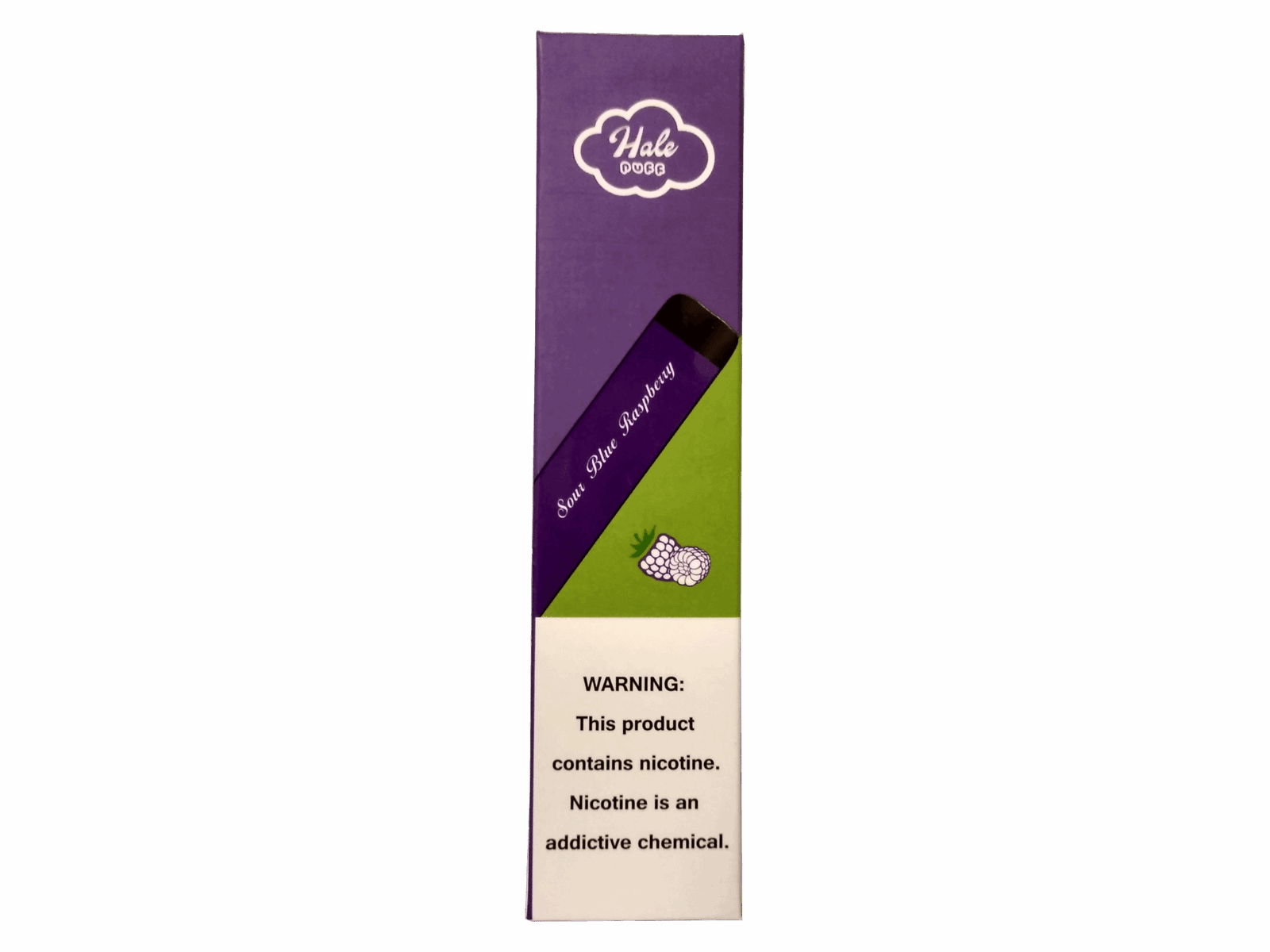 Purple.png Sour Blue Raspberry - Hale Puff Disposable Pod Kit - Image 1
