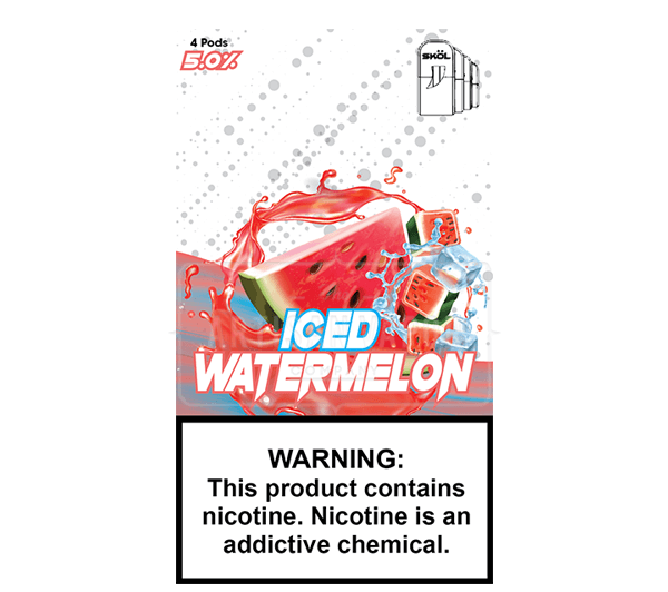 ICED WATERMELON - JUUL PODs by SKOL