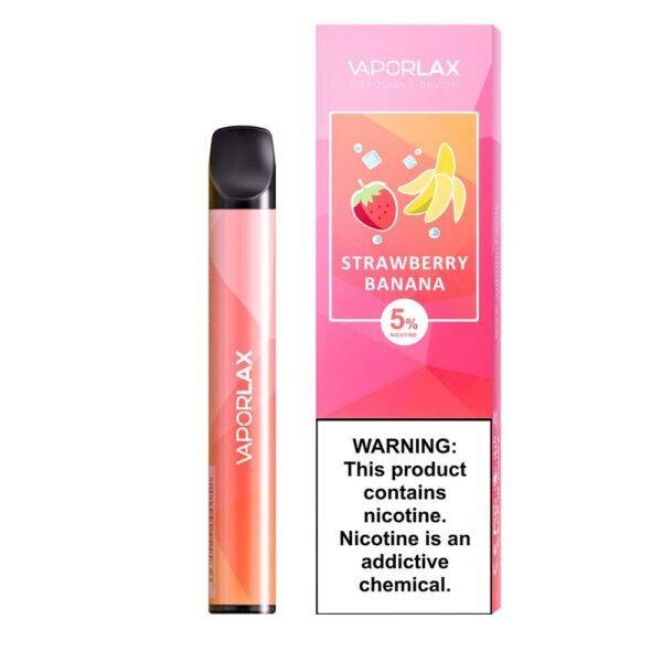 STRAWBERRY BANANA - VAPORLAX MATE DISPOSABLE | 800 PUFF BAR