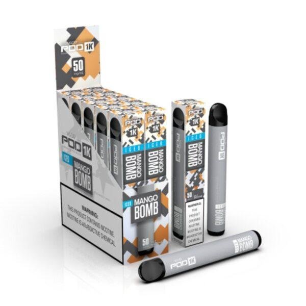 ICE MANGO BOMB - VGOD DISPOSABLE | 1000 PUFFS