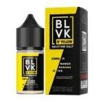 MANGO BANANA ICE – BLVK N’ YELLOW SALTS TOBACCO FREE– 30ML - Image 2