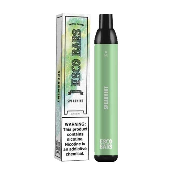 Spearmint - ESCO BAR DISPOSABLE | 2500 PUFFS