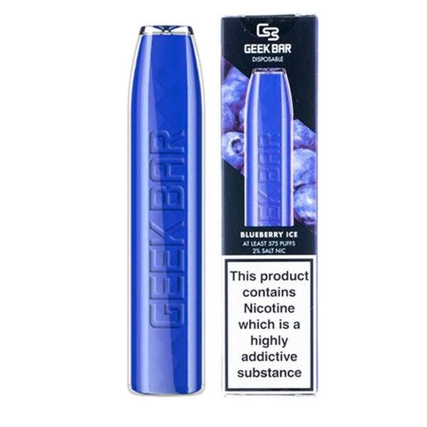Blueberry Ice - Geek Bar Vape Disposable Pod | 575 PUFFS