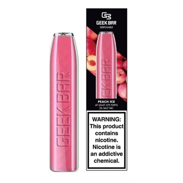 Peach Ice - Geek Bar Vape Disposable Pod | 575 PUFFS