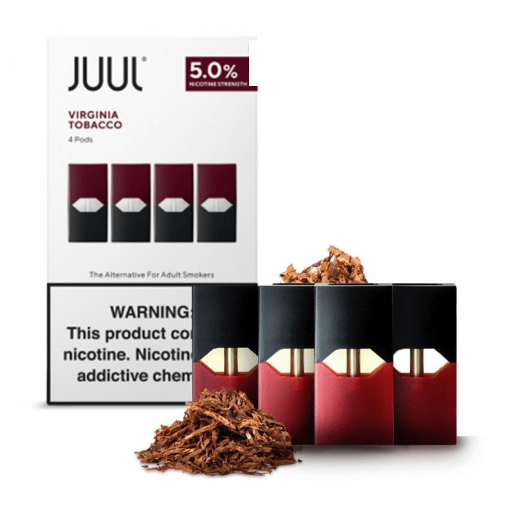 juul-virginia-tobacco.png Virginia Tobacco 5% - JUUL PODs - Image 1