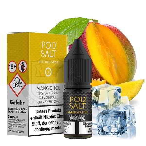 MANGO ICE - POD SALT | 10ml