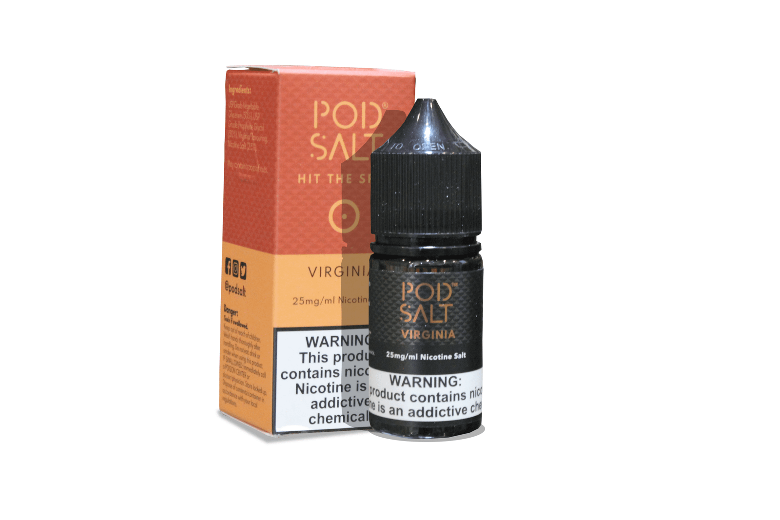 VIRGINIA POD SALT 30ML VIRGINIA POD SALT 30ML