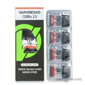 <h1>VAPORESSO XROS REPLACEMENT PODS</h1> <span data-sheets-value="{"1":2,"2":"Discover the Vaporesso XROS Replacement Pods, featuring a 2mL refillable pod capacity, hidden top fill system, and utilizes a mesh coil heating structure. Constructed with a transparent juice viewing window, the XROS replacement pods allow for the user to check juice levels without removing the pod. Equipped with an integrated mesh coil, the XROS pods consist of a 0.8ohm and 1.2ohm mesh coil pod, facilitating a hidden top fill system revealed by taking off the mouthpiece. At the base is a magnetic pod connection, allowing quick and easy coil replacements while securing the 2mL pod."}" data-sheets-userformat="{"2":4993,"3":{"1":0},"10":2,"11":4,"12":0,"15":"arial,sans,sans-serif"}">Vaporesso XROS Replacement Pods Pakistan, featuring a 2mL refillable pod capacity, hidden top fill system, and utilizes a mesh coil heating structure. Constructed with a transparent juice viewing window, the Vaporesso XROS replacement pods Pakistan allow for the user to check juice levels without removing the pod. </span> VAPORESSO XROS REPLACEMENT PODS
