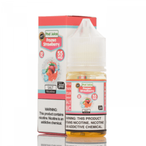 <div class="product-info-main-inner"> <div class="product attribute overview"> <div class="value-content"> <h1>FROZEN STRAWBERRY POD JUICE</h1> <strong>Frozen Strawberry by Pod Juice</strong> delivers a deliciously cool and fruity vaping experience in a convenient 30ml bottle. This e-liquid combines the sweet, juicy essence of ripe strawberries with an invigorating menthol breeze, creating a perfect balance of fruity and icy flavors. From the first inhale, you'll enjoy the rich, succulent taste of fresh strawberries, bursting with natural sweetness. On the exhale, a refreshing menthol chill sweeps over your palate, enhancing the strawberry flavor with a crisp, cooling sensation that lingers pleasantly. <strong>YOU CAN EXPLORE MORE POD JUICE NICSALT<a href="https://rockstarvapor.co/product-category/e-liquids/salt-nic-in-pakistan/best-pod-juice-pakistan/"> HERE!</a></strong> <p class="selectable-text copyable-text iq0m558w g0rxnol2" dir="ltr"><span class="selectable-text copyable-text">At Rockstar, we believe every purchase is an experience of convenience, quality, and satisfaction.</span></p> <p class="selectable-text copyable-text iq0m558w g0rxnol2" dir="ltr"><span class="selectable-text copyable-text jv8stmnn">*</span><b><strong class="selectable-text copyable-text nbipi2bn">Price Match Guarantee:</strong></b><span class="selectable-text copyable-text jv8stmnn">*</span><span class="selectable-text copyable-text"> We’re committed to offering you the best value on your purchases. If you find a lower price on an identical item from a competitor, simply let us know, and we’ll beat it.</span></p> <p class="selectable-text copyable-text iq0m558w g0rxnol2" dir="ltr"><span class="selectable-text copyable-text">Shop with confidence, knowing that you’re getting the best deal possible. Enjoy the ease of browsing and purchasing from the comfort of your home, Explore our catalog, place order, and get doorstep delivery. Our knowledgeable and friendly team is here to assist you with your order to make your shopping enjoyable,</span></p> <p class="selectable-text copyable-text iq0m558w g0rxnol2" dir="ltr"><span class="selectable-text copyable-text">We are located just around the corner in <a href="https://www.google.com/maps?ll=24.797475,67.044777&z=16&t=m&hl=en&gl=US&mapclient=embed&cid=3248600491974334453" target="_blank" rel="noopener">DHA Phase 5</a> & <a href="https://www.google.com/maps/place/Rockstar+Vapor+Co+-+Clifton+(Vape+Store)/@24.8271319,67.0278464,17z/data=!4m14!1m7!3m6!1s0x3eb33d243236324b:0xaa9b07f8edc863c0!2sRockstar+Vapor+Co+-+Clifton+(Vape+Store)!8m2!3d24.8271319!4d67.0304213!16s%2Fg%2F11twsg4yj7!3m5!1s0x3eb33d243236324b:0xaa9b07f8edc863c0!8m2!3d24.8271319!4d67.0304213!16s%2Fg%2F11twsg4yj7?entry=tt" target="_blank" rel="noopener">Clifton Boat Basin</a>, any of our store is your go-to spot for the latest vape gear, trendsetting flavors, and a vibe that’s as chill as it gets.</span></p> </div> </div> </div>