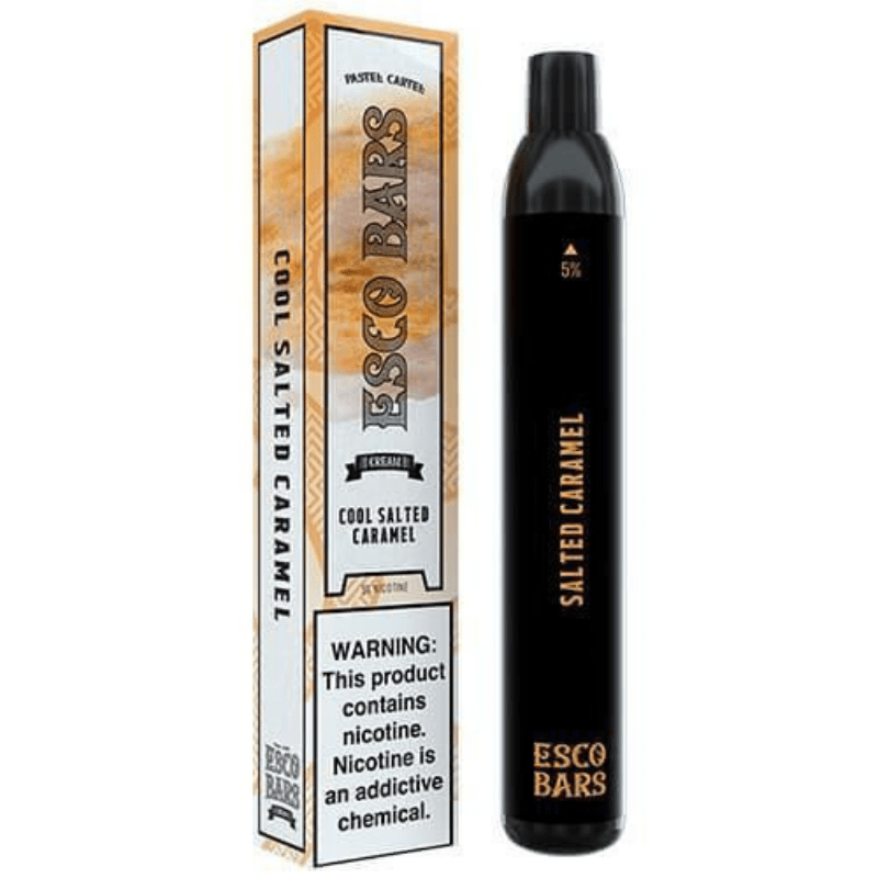 popreel (4) Salted Caramel - EscoBar - Disposable Vape | 2500puffs - Image 1