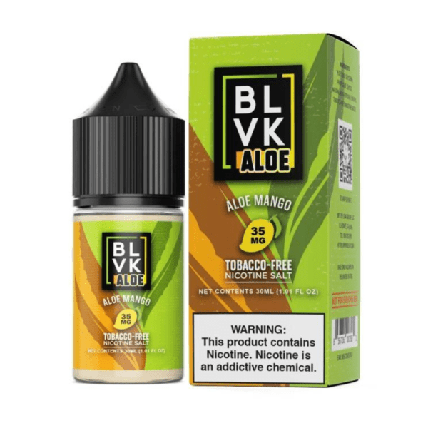 ALOE MANGO – BLVK ALOE  SALTS TOBACCO FREE – 30ML