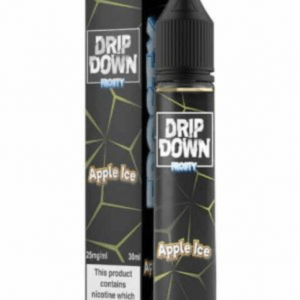 <h1>APPLE ICE DRIP DOWN FROSTY 30ML</h1> Apple Ice Drip Down Frosty 30ml" is a crisp and refreshing e-liquid that combines the familiar taste of ripe apples with a cool menthol breeze. This vape juice offers a balanced and invigorating flavor experience that will appeal to fans of fruity and menthol-infused blends. Upon inhalation, you'll encounter the sweet and tangy flavor of ripe apples. The apple flavor is juicy and authentic, reminiscent of freshly picked apples with a hint of natural sweetness. This initial burst of flavor provides a refreshing and satisfying start to your vaping session. <strong>YOU CAN EXPLORE MORE DRIP DOWN NICSALTS <a href="https://rockstarvapor.co/product-category/e-liquids/salt-nic-in-pakistan/drip-down-ejuice-pakistan/" target="_blank" rel="noopener">HERE!</a></strong> <p class="selectable-text copyable-text iq0m558w g0rxnol2" dir="ltr"><span class="selectable-text copyable-text">At Rockstar, we believe every purchase is an experience of convenience, quality, and satisfaction.</span></p> <p class="selectable-text copyable-text iq0m558w g0rxnol2" dir="ltr"><span class="selectable-text copyable-text jv8stmnn">*</span><b><strong class="selectable-text copyable-text nbipi2bn">Price Match Guarantee:</strong></b><span class="selectable-text copyable-text jv8stmnn">*</span><span class="selectable-text copyable-text"> We’re committed to offering you the best value on your purchases. If you find a lower price on an identical item from a competitor, simply let us know, and we’ll beat it.</span></p> <p class="selectable-text copyable-text iq0m558w g0rxnol2" dir="ltr"><span class="selectable-text copyable-text">Shop with confidence, knowing that you’re getting the best deal possible. Enjoy the ease of browsing and purchasing from the comfort of your home, Explore our catalog, place order, and get doorstep delivery. Our knowledgeable and friendly team is here to assist you with your order to make your shopping enjoyable,</span></p> <p class="selectable-text copyable-text iq0m558w g0rxnol2" dir="ltr"><span class="selectable-text copyable-text">We are located just around the corner in <a href="https://www.google.com/maps?ll=24.797475,67.044777&z=16&t=m&hl=en&gl=US&mapclient=embed&cid=3248600491974334453" target="_blank" rel="noopener">DHA Phase 5</a> & <a href="https://www.google.com/maps/place/Rockstar+Vapor+Co+-+Clifton+(Vape+Store)/@24.8271319,67.0278464,17z/data=!4m14!1m7!3m6!1s0x3eb33d243236324b:0xaa9b07f8edc863c0!2sRockstar+Vapor+Co+-+Clifton+(Vape+Store)!8m2!3d24.8271319!4d67.0304213!16s%2Fg%2F11twsg4yj7!3m5!1s0x3eb33d243236324b:0xaa9b07f8edc863c0!8m2!3d24.8271319!4d67.0304213!16s%2Fg%2F11twsg4yj7?entry=tt" target="_blank" rel="noopener">Clifton Boat Basin</a>, any of our store is your go-to spot for the latest vape gear, trendsetting flavors, and a vibe that’s as chill as it gets.</span></p> APPLE ICE DRIP DOWN FROSTY 30ML