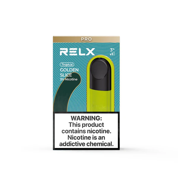 GOLDEN SLICE MANGO RELX POD GOLDEN SLICE MANGO RELX POD