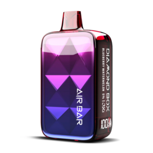 <h1>BLUEBERRY WATERMELON AIR BAR DIAMOND BOX DISPOSABLE</h1> <div> The BLUEBERRY WATERMELON AIR BAR DIAMOND BOX DISPOSABLE- The blueberry adds a rich, juicy sweetness with a hint of tartness, while the watermelon brings a crisp, hydrating taste. Together, these flavors create a delightful blend of fruity goodness, making it perfect for a flavorful and satisfying vape session. </div> <h5><strong>YOU CAN EXPLORE MORE AIR BAR DIAMOND BOX DISPOSABLES <a href="https://rockstarvapor.co/product-category/air-bar-diamond-box-disposables/" target="_blank" rel="noopener">HERE!</a></strong></h5> <p class="selectable-text copyable-text iq0m558w g0rxnol2" dir="ltr"><span class="selectable-text copyable-text">At Rockstar, we believe every purchase is an experience of convenience, quality, and satisfaction.</span></p> <p class="selectable-text copyable-text iq0m558w g0rxnol2" dir="ltr"><span class="selectable-text copyable-text jv8stmnn">*</span><b><strong class="selectable-text copyable-text nbipi2bn">Price Match Guarantee:</strong></b><span class="selectable-text copyable-text jv8stmnn">*</span><span class="selectable-text copyable-text"> We're committed to offering you the best value on your purchases. If you find a lower price on an identical item from a competitor, simply let us know, and we'll beat it.</span></p> <p class="selectable-text copyable-text iq0m558w g0rxnol2" dir="ltr"><span class="selectable-text copyable-text">Shop with confidence, knowing that you're getting the best deal possible. Enjoy the ease of browsing and purchasing from the comfort of your home, Explore our catalog, place order, and get doorstep delivery. Our knowledgeable and friendly team is here to assist you with your order to make your shopping enjoyable, </span></p> <p class="selectable-text copyable-text iq0m558w g0rxnol2" dir="ltr"><span class="selectable-text copyable-text">We are located just around the corner in <a href="https://www.google.com/maps?ll=24.797475,67.044777&z=16&t=m&hl=en&gl=US&mapclient=embed&cid=3248600491974334453" target="_blank" rel="noopener">DHA Phase 5</a> & <a href="https://www.google.com/maps/place/Rockstar+Vapor+Co+-+Clifton+(Vape+Store)/@24.8271319,67.0278464,17z/data=!4m14!1m7!3m6!1s0x3eb33d243236324b:0xaa9b07f8edc863c0!2sRockstar+Vapor+Co+-+Clifton+(Vape+Store)!8m2!3d24.8271319!4d67.0304213!16s%2Fg%2F11twsg4yj7!3m5!1s0x3eb33d243236324b:0xaa9b07f8edc863c0!8m2!3d24.8271319!4d67.0304213!16s%2Fg%2F11twsg4yj7?entry=tt" target="_blank" rel="noopener">Clifton Boat Basin</a>, any of our store is your go-to spot for the latest vape gear, trendsetting flavors, and a vibe that’s as chill as it gets.</span></p> BLUEBERRY WATERMELON AIR BAR DIAMOND BOX DISPOSABLE