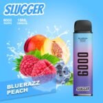 BLUE RAZZ PEACH ICE SLUGGER DISPOSABLE 2% 6000 PUFFS - Image 2