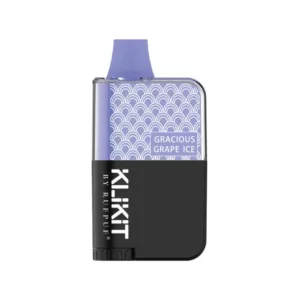 <h1>GRACIOUS GRAPE ICE RUFPUF KLIKIT DISPOSABLE 5000 PUFFS</h1> Introducing <strong>GRACIOUS GRAPE ICE RUFPUF KLIKIT DISPOSABLE 5000 PUFFS</strong>, a tantalizing blend of juicy grapes, infused with a refreshing hint of ice. Designed for convenience and bursting with flavor, this disposable vape device offers a delightful vaping experience that's perfect for those on the move. Prepare to be whisked away by the luscious sweetness of juicy grapes, delivering a tropical explosion of flavor with every inhale. Complemented by the succulent essence of juicy grapes, this blend offers a harmonious balance of fruity goodness that will leave your taste buds tingling with delight. With each puff, experience a refreshing rush of ice that cools the palate and invigorates the senses, adding an extra layer of excitement to the flavor journey. The <strong>GRACIOUS GRAPE ICE RUFPUF KLIKIT DISPOSABLE 5000 PUFFS</strong> is the perfect companion for any adventure, providing a convenient and satisfying vaping experience without the hassle of refills or recharges. Compact, portable, and easy to use, this disposable vape device is ideal for vapers of all levels. Simply inhale to activate the device and enjoy the smooth, flavorful vapor it produces. Whether you're a seasoned vaper or new to the world of vaping, the <strong>GRACIOUS GRAPE ICE RUFPUF KLIKIT DISPOSABLE 5000 PUFFS</strong> promises a deliciously refreshing escape with every puff. Indulge in the irresistible blend of juicy grapes, and refreshing ice with <strong>GRACIOUS GRAPE ICE RUFPUF KLIKIT DISPOSABLE 5000 PUFFS</strong>. Dive into a world of flavor and convenience, and let your taste buds revel in the fruity goodness of this delectable vape treat. <strong>YOU CAN EXPLORE MORE KLIKIT FLAVORS <a href="https://rockstarvapor.co/product-category/ecig-store-in-pakistan/disposable-vape/klikit-disposable-pakistan/" target="_blank" rel="noopener">HERE!</a></strong> <p class="selectable-text copyable-text iq0m558w g0rxnol2" dir="ltr"><span class="selectable-text copyable-text">At Rockstar, we believe every purchase is an experience of convenience, quality, and satisfaction.</span></p> <p class="selectable-text copyable-text iq0m558w g0rxnol2" dir="ltr"><span class="selectable-text copyable-text jv8stmnn">*</span><b><strong class="selectable-text copyable-text nbipi2bn">Price Match Guarantee:</strong></b><span class="selectable-text copyable-text jv8stmnn">*</span><span class="selectable-text copyable-text"> We're committed to offering you the best value on your purchases. If you find a lower price on an identical item from a competitor, simply let us know, and we'll beat it.</span></p> <p class="selectable-text copyable-text iq0m558w g0rxnol2" dir="ltr"><span class="selectable-text copyable-text">Shop with confidence, knowing that you're getting the best deal possible. Enjoy the ease of browsing and purchasing from the comfort of your home, Explore our catalog, place order, and get doorstep delivery. Our knowledgeable and friendly team is here to assist you with your order to make your shopping enjoyable, </span></p> <p class="selectable-text copyable-text iq0m558w g0rxnol2" dir="ltr"><span class="selectable-text copyable-text">We are located just around the corner in <a href="https://www.google.com/maps?ll=24.797475,67.044777&z=16&t=m&hl=en&gl=US&mapclient=embed&cid=3248600491974334453" target="_blank" rel="noopener">DHA Phase 5</a> & <a href="https://www.google.com/maps/place/Rockstar+Vapor+Co+-+Clifton+(Vape+Store)/@24.8271319,67.0278464,17z/data=!4m14!1m7!3m6!1s0x3eb33d243236324b:0xaa9b07f8edc863c0!2sRockstar+Vapor+Co+-+Clifton+(Vape+Store)!8m2!3d24.8271319!4d67.0304213!16s%2Fg%2F11twsg4yj7!3m5!1s0x3eb33d243236324b:0xaa9b07f8edc863c0!8m2!3d24.8271319!4d67.0304213!16s%2Fg%2F11twsg4yj7?entry=tt" target="_blank" rel="noopener">Clifton Boat Basin</a>, any of our store is your go-to spot for the latest vape gear, trendsetting flavors, and a vibe that’s as chill as it gets.</span></p> GRACIOUS GRAPE ICE RUFPUF KLIKIT DISPOSABLE 5000 PUFFS