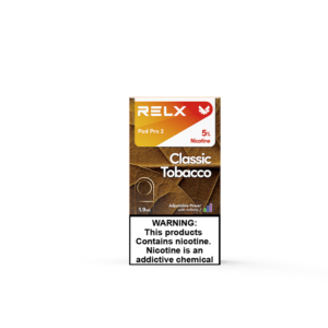 <h1>CLASSIC TOBACCO RELX POD</h1> Step into a world of timeless sophistication with the Classic Tobacco RELX Pod, an homage to the rich, robust flavor of traditional tobacco that's been expertly crafted for the discerning palate. From the very first inhale, you'll be enveloped in the familiar aroma of premium tobacco leaves, their deep and earthy notes transporting you to a bygone era of elegance and refinement. The Classic Tobacco RELX Pod captures the essence of this iconic flavor with remarkable precision, delivering a smooth and satisfying vaping experience that's reminiscent of your favorite tobacco blend. Each draw is infused with the distinct flavor profile of cured tobacco, offering a taste sensation that's both comforting and familiar, yet still distinctly refined. <strong>YOU CAN EXPLORE MORE RELX PODS <a href="https://rockstarvapor.co/product-category/prefilled-pods-pakistan/buy-relx-pods-online-pakistan/">HERE!</a></strong> <p class="selectable-text copyable-text iq0m558w g0rxnol2" dir="ltr"><span class="selectable-text copyable-text">At Rockstar, we believe every purchase is an experience of convenience, quality, and satisfaction.</span></p> <p class="selectable-text copyable-text iq0m558w g0rxnol2" dir="ltr"><span class="selectable-text copyable-text jv8stmnn">*</span><b><strong class="selectable-text copyable-text nbipi2bn">Price Match Guarantee:</strong></b><span class="selectable-text copyable-text jv8stmnn">*</span><span class="selectable-text copyable-text"> We’re committed to offering you the best value on your purchases. If you find a lower price on an identical item from a competitor, simply let us know, and we’ll beat it.</span></p> <p class="selectable-text copyable-text iq0m558w g0rxnol2" dir="ltr"><span class="selectable-text copyable-text">Shop with confidence, knowing that you’re getting the best deal possible. Enjoy the ease of browsing and purchasing from the comfort of your home, Explore our catalog, place order, and get doorstep delivery. Our knowledgeable and friendly team is here to assist you with your order to make your shopping enjoyable,</span></p> <p class="selectable-text copyable-text iq0m558w g0rxnol2" dir="ltr"><span class="selectable-text copyable-text">We are located just around the corner in <a href="https://www.google.com/maps?ll=24.797475,67.044777&z=16&t=m&hl=en&gl=US&mapclient=embed&cid=3248600491974334453" target="_blank" rel="noopener">DHA Phase 5</a> & <a href="https://www.google.com/maps/place/Rockstar+Vapor+Co+-+Clifton+(Vape+Store)/@24.8271319,67.0278464,17z/data=!4m14!1m7!3m6!1s0x3eb33d243236324b:0xaa9b07f8edc863c0!2sRockstar+Vapor+Co+-+Clifton+(Vape+Store)!8m2!3d24.8271319!4d67.0304213!16s%2Fg%2F11twsg4yj7!3m5!1s0x3eb33d243236324b:0xaa9b07f8edc863c0!8m2!3d24.8271319!4d67.0304213!16s%2Fg%2F11twsg4yj7?entry=tt" target="_blank" rel="noopener">Clifton Boat Basin</a>, any of our store is your go-to spot for the latest vape gear, trendsetting flavors, and a vibe that’s as chill as it gets.</span></p> CLASSIC TOBACCO RELX POD