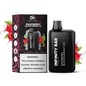 <h1>RASPBERRY BLACKCURRANT ICE INFINITY BAR DISPOSABLE</h1> The Raspberry Blackcurrant Ice Infinity Bar Disposable Vape is crafted to deliver a deliciously refreshing vaping experience. Designed to provide up to 5000 puffs, this disposable device combines long-lasting enjoyment with convenience, eliminating the need for refilling or recharging. The flavor profile features a vibrant mix of tart raspberries and rich blackcurrants, offering a fruity and slightly tangy taste. The icy menthol finish adds a cool, crisp sensation that enhances the fruitiness and makes each puff invigorating and satisfying. <strong>YOU CAN EXPLORE MORE INFINITY BAR DISPOSABLES<a href="https://rockstarvapor.co/product-category/infinity-bar-disposables-5000-puffs/"> HERE!</a></strong> <p class="selectable-text copyable-text iq0m558w g0rxnol2" dir="ltr"><span class="selectable-text copyable-text">At Rockstar, we believe every purchase is an experience of convenience, quality, and satisfaction.</span></p> <p class="selectable-text copyable-text iq0m558w g0rxnol2" dir="ltr"><span class="selectable-text copyable-text jv8stmnn">*</span><b><strong class="selectable-text copyable-text nbipi2bn">Price Match Guarantee:</strong></b><span class="selectable-text copyable-text jv8stmnn">*</span><span class="selectable-text copyable-text"> We’re committed to offering you the best value on your purchases. If you find a lower price on an identical item from a competitor, simply let us know, and we’ll beat it.</span></p> <p class="selectable-text copyable-text iq0m558w g0rxnol2" dir="ltr"><span class="selectable-text copyable-text">Shop with confidence, knowing that you’re getting the best deal possible. Enjoy the ease of browsing and purchasing from the comfort of your home, Explore our catalog, place order, and get doorstep delivery. Our knowledgeable and friendly team is here to assist you with your order to make your shopping enjoyable,</span></p> <p class="selectable-text copyable-text iq0m558w g0rxnol2" dir="ltr"><span class="selectable-text copyable-text">We are located just around the corner in <a href="https://www.google.com/maps?ll=24.797475,67.044777&z=16&t=m&hl=en&gl=US&mapclient=embed&cid=3248600491974334453" target="_blank" rel="noopener">DHA Phase 5</a> & <a href="https://www.google.com/maps/place/Rockstar+Vapor+Co+-+Clifton+(Vape+Store)/@24.8271319,67.0278464,17z/data=!4m14!1m7!3m6!1s0x3eb33d243236324b:0xaa9b07f8edc863c0!2sRockstar+Vapor+Co+-+Clifton+(Vape+Store)!8m2!3d24.8271319!4d67.0304213!16s%2Fg%2F11twsg4yj7!3m5!1s0x3eb33d243236324b:0xaa9b07f8edc863c0!8m2!3d24.8271319!4d67.0304213!16s%2Fg%2F11twsg4yj7?entry=tt" target="_blank" rel="noopener">Clifton Boat Basin</a>, any of our store is your go-to spot for the latest vape gear, trendsetting flavors, and a vibe that’s as chill as it gets.</span></p> RASPBERRY BLACKCURRANT ICE INFINITY BAR DISPOSABLE