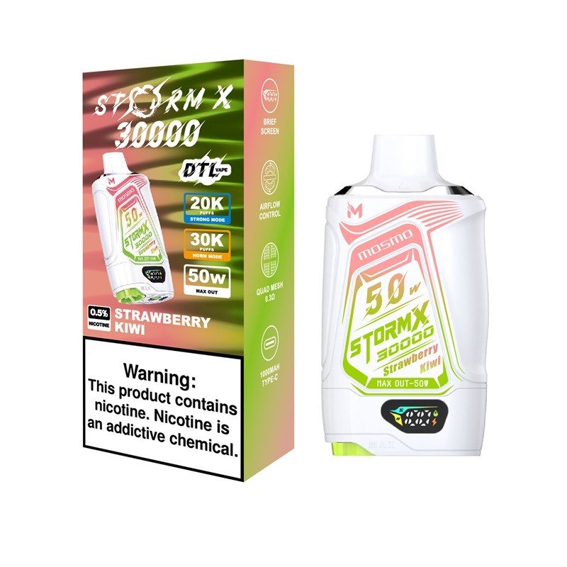 STRAWBERRY KIWI MOSMO STORM X DISPOSABLE STRAWBERRY KIWI MOSMO STORM X DISPOSABLE