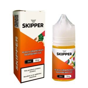 <h1>PINEAPPLE GRAPEFRUIT ICE SKIPPER</h1> Pineapple Grapefruit Ice Skipper 30ml offers a vibrant and invigorating blend of tropical pineapple and tangy grapefruit, perfectly complemented by a cooling ice finish. A refreshing, luxurious vaping experience in every drop. <strong>YOU CAN EXPLORE MORE SKIPPER E LIQUIDS <a href="https://rockstarvapor.co/product-category/skipper-nicsalt-pakistan/">HERE!</a></strong> <p class="selectable-text copyable-text iq0m558w g0rxnol2" dir="ltr"><span class="selectable-text copyable-text">At Rockstar, we believe every purchase is an experience of convenience, quality, and satisfaction.</span></p> <p class="selectable-text copyable-text iq0m558w g0rxnol2" dir="ltr"><span class="selectable-text copyable-text jv8stmnn">*</span><b><strong class="selectable-text copyable-text nbipi2bn">Price Match Guarantee:</strong></b><span class="selectable-text copyable-text jv8stmnn">*</span><span class="selectable-text copyable-text"> We’re committed to offering you the best value on your purchases. If you find a lower price on an identical item from a competitor, simply let us know, and we’ll beat it.</span></p> <p class="selectable-text copyable-text iq0m558w g0rxnol2" dir="ltr"><span class="selectable-text copyable-text">Shop with confidence, knowing that you’re getting the best deal possible. Enjoy the ease of browsing and purchasing from the comfort of your home, Explore our catalog, place order, and get doorstep delivery. Our knowledgeable and friendly team is here to assist you with your order to make your shopping enjoyable,</span></p> <p class="selectable-text copyable-text iq0m558w g0rxnol2" dir="ltr"><span class="selectable-text copyable-text">We are located just around the corner in <a href="https://www.google.com/maps?ll=24.797475,67.044777&z=16&t=m&hl=en&gl=US&mapclient=embed&cid=3248600491974334453" target="_blank" rel="noopener">DHA Phase 5</a> & <a href="https://www.google.com/maps/place/Rockstar+Vapor+Co+-+Clifton+(Vape+Store)/@24.8271319,67.0278464,17z/data=!4m14!1m7!3m6!1s0x3eb33d243236324b:0xaa9b07f8edc863c0!2sRockstar+Vapor+Co+-+Clifton+(Vape+Store)!8m2!3d24.8271319!4d67.0304213!16s%2Fg%2F11twsg4yj7!3m5!1s0x3eb33d243236324b:0xaa9b07f8edc863c0!8m2!3d24.8271319!4d67.0304213!16s%2Fg%2F11twsg4yj7?entry=tt" target="_blank" rel="noopener">Clifton Boat Basin</a>, any of our store is your go-to spot for the latest vape gear, trendsetting flavors, and a vibe that’s as chill as it gets.</span></p> PEACH GRAPEFRUIT RASPBERRY ICE SKIPPER