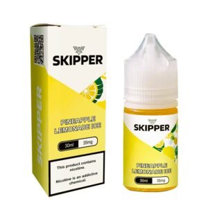 <h1>PINEAPPLE LEMONADE ICE SKIPPER</h1> Refresh your senses with the perfect blend of sweet pineapple and tangy lemonade. <strong>Pineapple Lemonade Skipper 30ml</strong> offers a tropical, citrusy vape with a smooth, invigorating finish that’s perfect for those seeking a refreshing, signature flavor. <strong>YOU CAN EXPLORE MORE SKIPPER E LIQUIDS <a href="https://rockstarvapor.co/product-category/skipper-nicsalt-pakistan/">HERE!</a></strong> <p class="selectable-text copyable-text iq0m558w g0rxnol2" dir="ltr"><span class="selectable-text copyable-text">At Rockstar, we believe every purchase is an experience of convenience, quality, and satisfaction.</span></p> <p class="selectable-text copyable-text iq0m558w g0rxnol2" dir="ltr"><span class="selectable-text copyable-text jv8stmnn">*</span><b><strong class="selectable-text copyable-text nbipi2bn">Price Match Guarantee:</strong></b><span class="selectable-text copyable-text jv8stmnn">*</span><span class="selectable-text copyable-text"> We’re committed to offering you the best value on your purchases. If you find a lower price on an identical item from a competitor, simply let us know, and we’ll beat it.</span></p> <p class="selectable-text copyable-text iq0m558w g0rxnol2" dir="ltr"><span class="selectable-text copyable-text">Shop with confidence, knowing that you’re getting the best deal possible. Enjoy the ease of browsing and purchasing from the comfort of your home, Explore our catalog, place order, and get doorstep delivery. Our knowledgeable and friendly team is here to assist you with your order to make your shopping enjoyable,</span></p> <p class="selectable-text copyable-text iq0m558w g0rxnol2" dir="ltr"><span class="selectable-text copyable-text">We are located just around the corner in <a href="https://www.google.com/maps?ll=24.797475,67.044777&z=16&t=m&hl=en&gl=US&mapclient=embed&cid=3248600491974334453" target="_blank" rel="noopener">DHA Phase 5</a> & <a href="https://www.google.com/maps/place/Rockstar+Vapor+Co+-+Clifton+(Vape+Store)/@24.8271319,67.0278464,17z/data=!4m14!1m7!3m6!1s0x3eb33d243236324b:0xaa9b07f8edc863c0!2sRockstar+Vapor+Co+-+Clifton+(Vape+Store)!8m2!3d24.8271319!4d67.0304213!16s%2Fg%2F11twsg4yj7!3m5!1s0x3eb33d243236324b:0xaa9b07f8edc863c0!8m2!3d24.8271319!4d67.0304213!16s%2Fg%2F11twsg4yj7?entry=tt" target="_blank" rel="noopener">Clifton Boat Basin</a>, any of our store is your go-to spot for the latest vape gear, trendsetting flavors, and a vibe that’s as chill as it gets.</span></p> PINEAPPLE LEMONADE ICE SKIPPER