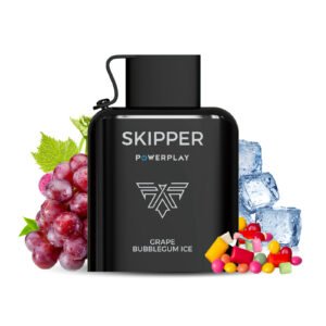 <h1>GRAPE BUBBLEGUM ICE SKIPPER POWERPLAY DISPOSABLE</h1> Introducing <strong>SKIPPER POWERPLAY</strong>—a revolutionary leap in vaping that’s smarter, sleeker, and packed with innovation. <p class="inline text-body-m">The <strong>GRAPE BUBBLEGUM ICE SKIPPER POWERPLAY DISPOSABLE 16000 PUFFS</strong> offers up to 16,000 puffs of delicious grape, bubblegum, and icy flavor in a compact, easy-to-use disposable vape. Ideal for all-day use with smooth hits and long-lasting enjoyment.</p> <strong>YOU CAN EXPLORE MORE SKIPPER POWERPLAY DISPOSABLES<a href="https://rockstarvapor.co/product-category/skipper-powerplay-disposales/"> HERE!</a></strong> <p class="selectable-text copyable-text iq0m558w g0rxnol2" dir="ltr"><span class="selectable-text copyable-text">At Rockstar, we believe every purchase is an experience of convenience, quality, and satisfaction.</span></p> <p class="selectable-text copyable-text iq0m558w g0rxnol2" dir="ltr"><span class="selectable-text copyable-text jv8stmnn">*</span><b><strong class="selectable-text copyable-text nbipi2bn">Price Match Guarantee:</strong></b><span class="selectable-text copyable-text jv8stmnn">*</span><span class="selectable-text copyable-text"> We’re committed to offering you the best value on your purchases. If you find a lower price on an identical item from a competitor, simply let us know, and we’ll beat it.</span></p> <p class="selectable-text copyable-text iq0m558w g0rxnol2" dir="ltr"><span class="selectable-text copyable-text">Shop with confidence, knowing that you’re getting the best deal possible. Enjoy the ease of browsing and purchasing from the comfort of your home, Explore our catalog, place order, and get doorstep delivery. Our knowledgeable and friendly team is here to assist you with your order to make your shopping enjoyable,</span></p> <p class="selectable-text copyable-text iq0m558w g0rxnol2" dir="ltr"><span class="selectable-text copyable-text">We are located just around the corner in <a href="https://www.google.com/maps?ll=24.797475,67.044777&z=16&t=m&hl=en&gl=US&mapclient=embed&cid=3248600491974334453" target="_blank" rel="noopener">DHA Phase 5</a> & <a href="https://www.google.com/maps/place/Rockstar+Vapor+Co+-+Clifton+(Vape+Store)/@24.8271319,67.0278464,17z/data=!4m14!1m7!3m6!1s0x3eb33d243236324b:0xaa9b07f8edc863c0!2sRockstar+Vapor+Co+-+Clifton+(Vape+Store)!8m2!3d24.8271319!4d67.0304213!16s%2Fg%2F11twsg4yj7!3m5!1s0x3eb33d243236324b:0xaa9b07f8edc863c0!8m2!3d24.8271319!4d67.0304213!16s%2Fg%2F11twsg4yj7?entry=tt" target="_blank" rel="noopener">Clifton Boat Basin</a>, any of our store is your go-to spot for the latest vape gear, trendsetting flavors, and a vibe that’s as chill as it gets.</span></p> GRAPE BUBBLEGUM ICE SKIPPER POWERPLAY DISPOSABLE